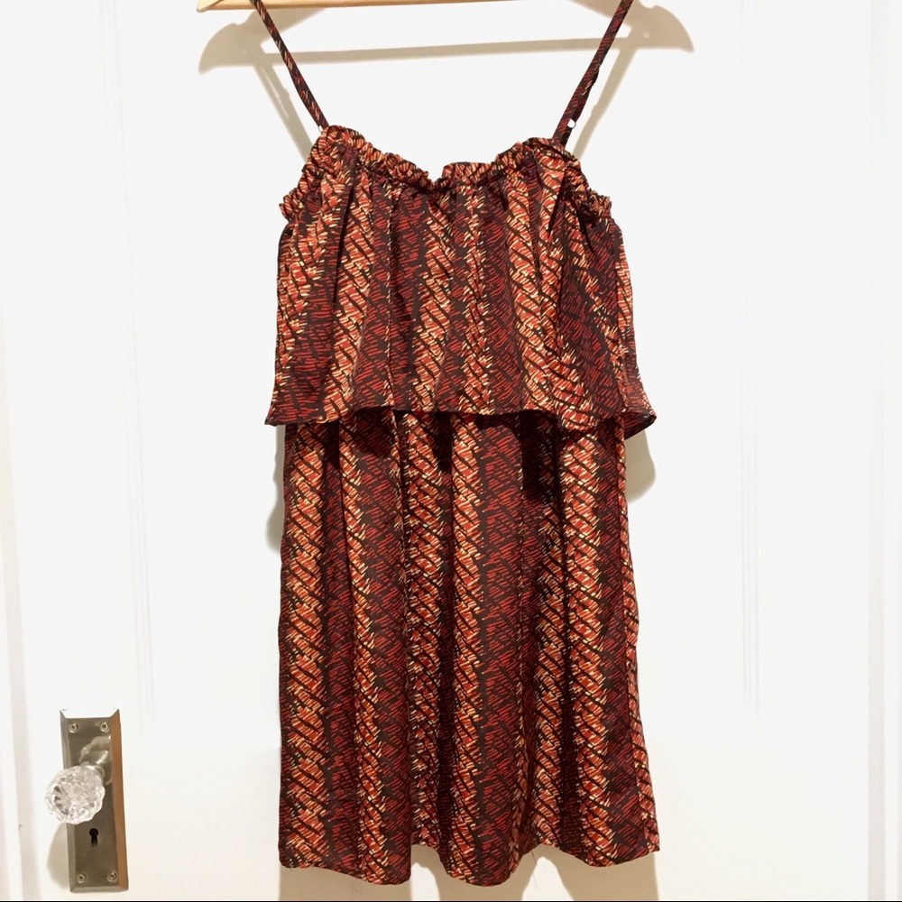 ⭐️ PJK Patterson J. Kincaid Printed Tiered Dress XS
